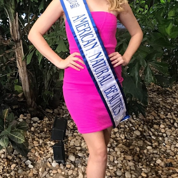 Size 0 express pink cocktail dress - Picture 2 of 3